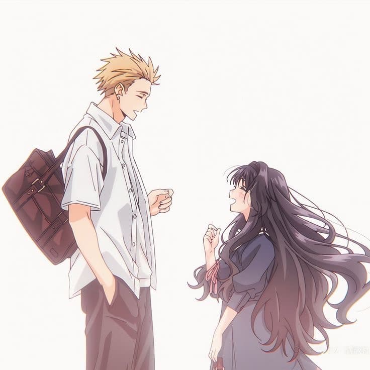 Kaoruko in front of a fan